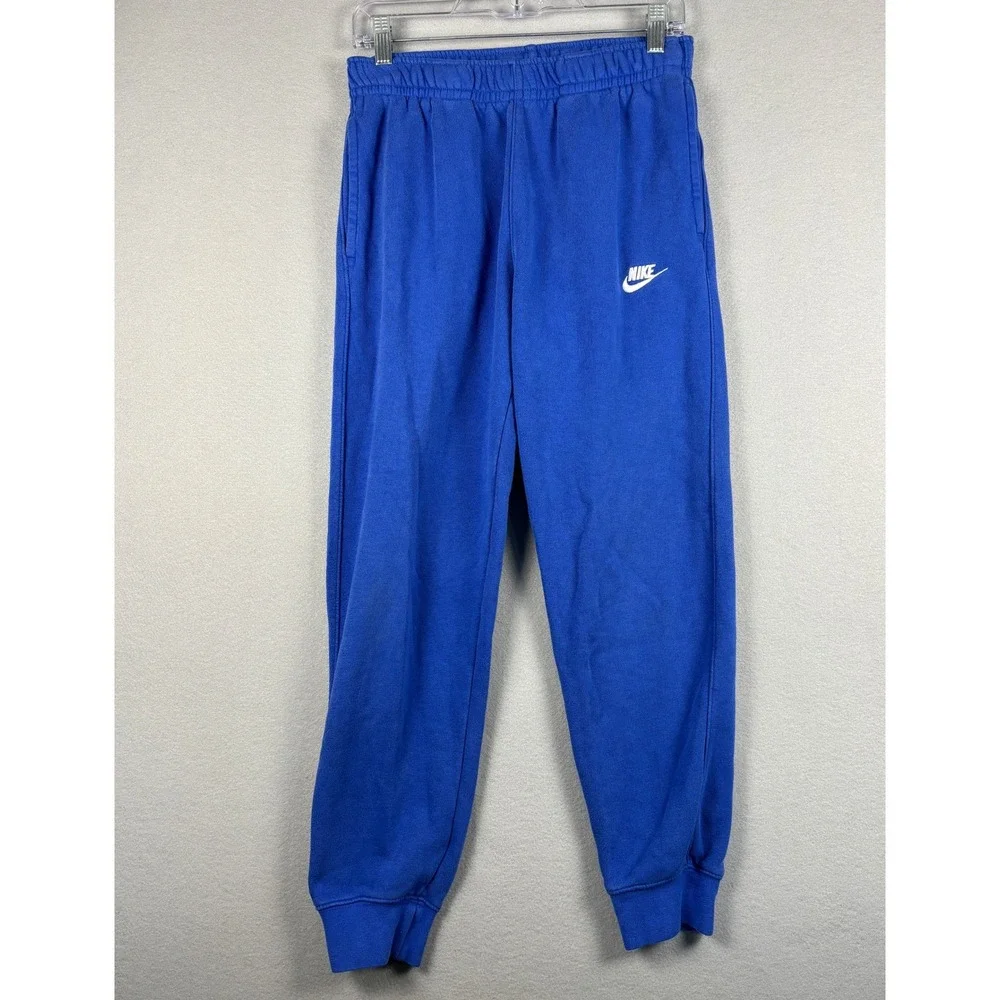 Nike Sportswear Club Fleece Jogger Sweatpants Small Royal Blue BV2671-480 Mens